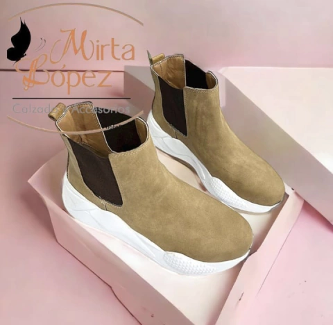 Botineta con elástico base deportivas del 41 al 45