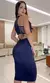vestido amarração lateral