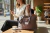 Bolsa De Ombro Zíper Importada Carolina Herrera Cinza Escuro - comprar online