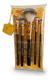 Kit 5 Pinceis Tom & Jerry Miss Frandy Com Estojo E Chaveiro
