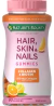 Nature's Bounty Colágeno 100mg Biotina 2500mcg Pele Cabelo Unhas 90 Gummies Sabor Laranja