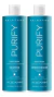 Jacques Janine Hair Care Purify Mistos Oleosos Shampoo Sem Sal 450ml + Condicionador Leave-in 440ml Controle Oleosidade