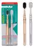Kess Pro 10k Pack C/ 2 Escovas Dentais Kess Pro 10k Metallic Extra Macia Dourado/prateado