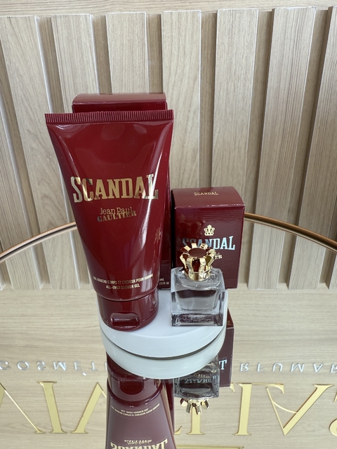 Kit Scandal Jean Paul Shower Gel + Miniatura Masculino