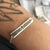 Pulseira Placa Pai Nosso Cartier