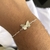 Pulseira Borboleta Diamantada - comprar online