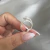 Anel Cobra com Pedra de Zircônia