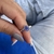 Anel Gota Cravejado Azul - comprar online
