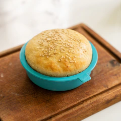 Molde pan de hamburguesa de silicona - comprar online