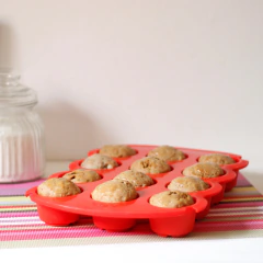 Muffinera 12 porciones de silicona
