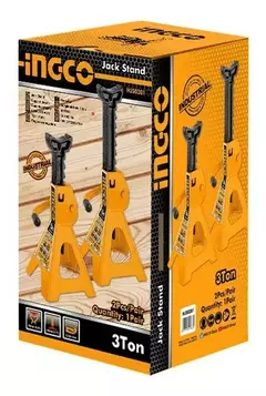 Set X2 Soportes extensibles Ingco (3 toneladas) - Wood Frame Patagonia