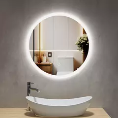 Espejo LED Touch (Circular 60cm) Luz Fría y Encendido Táctil en internet