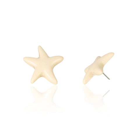 Estrela Earring 000700 - Sobral Design - Joias e Acessórios de resina