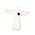 Cristo Coração Rubro Negro M 005132 - comprar online