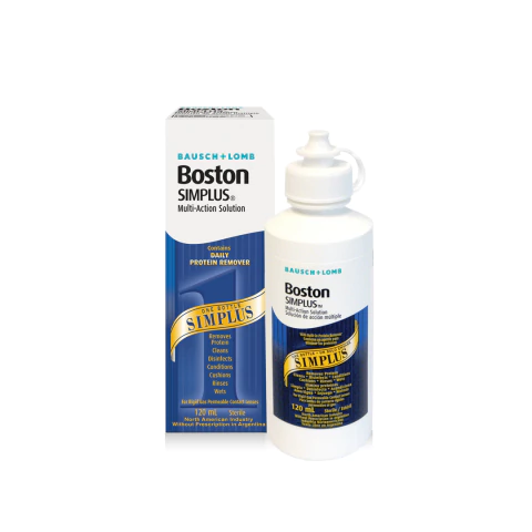 Solución Multi Propósito para Lentes de contacto Boston Simplus 120ml - comprar online