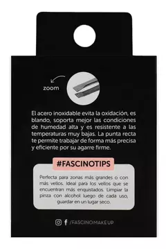 Fascino Pinza de Depilar Recta en internet