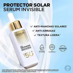 L'oréal Paris Protector Solar Uv Defender Sérum Fps 50+ en internet