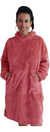 Imagen de Maxi Buzo Peluche Pijama Oversize Abrigo Unisex Plush Polar