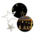 Cortina Luces Led Guirnalda Estrellas Navidad Cálida Efectos - comprar online
