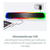 Parlante Bluetooth Genius Soundbar 200 Con Luces Led