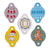 Sorbetes Polipapel Friends Con Identificadores X10 - comprar online