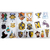 Stickers Vinílicos Harry Potter X3 Planchas Licencia Oficial