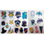Stickers Vinílicos Harry Potter X3 Planchas Licencia Oficial - Ominai Store