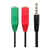 Imagen de Cable Adaptador 2 Hembras A 1 Jack Auricular Ps4 Celular