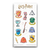 Stickers Vinílicos Harry Potter Varios Modelos Lic. Oficial hogwarts - tienda online