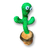 Juguete Cactus Bailarín Con Música Canta Baila Y Repite Voz - comprar online