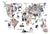 MURAL MAPAMUNDI ANIMALES CANCHEROS - comprar online