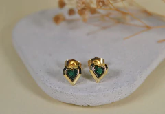 Aretes Brillo del Corazón - comprar en línea