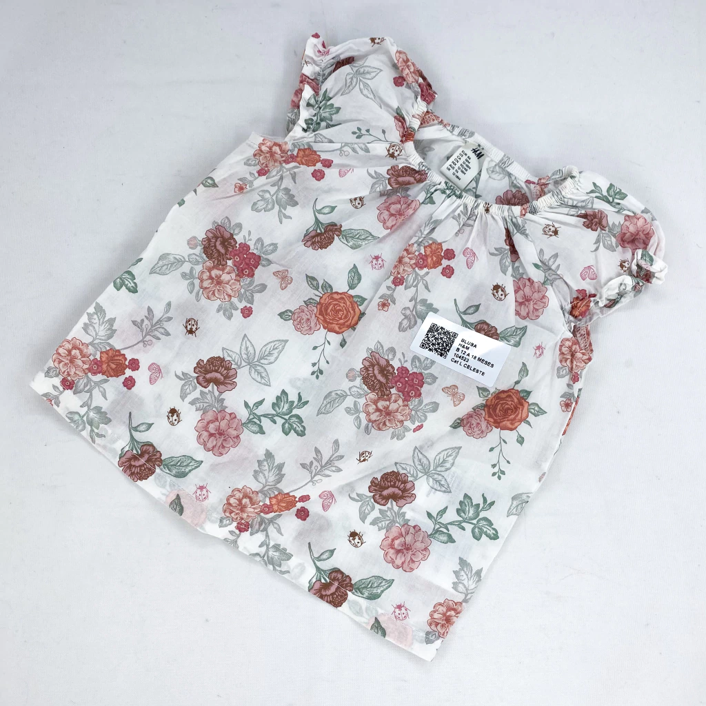 BLUSA-H&M-T 12-18M
