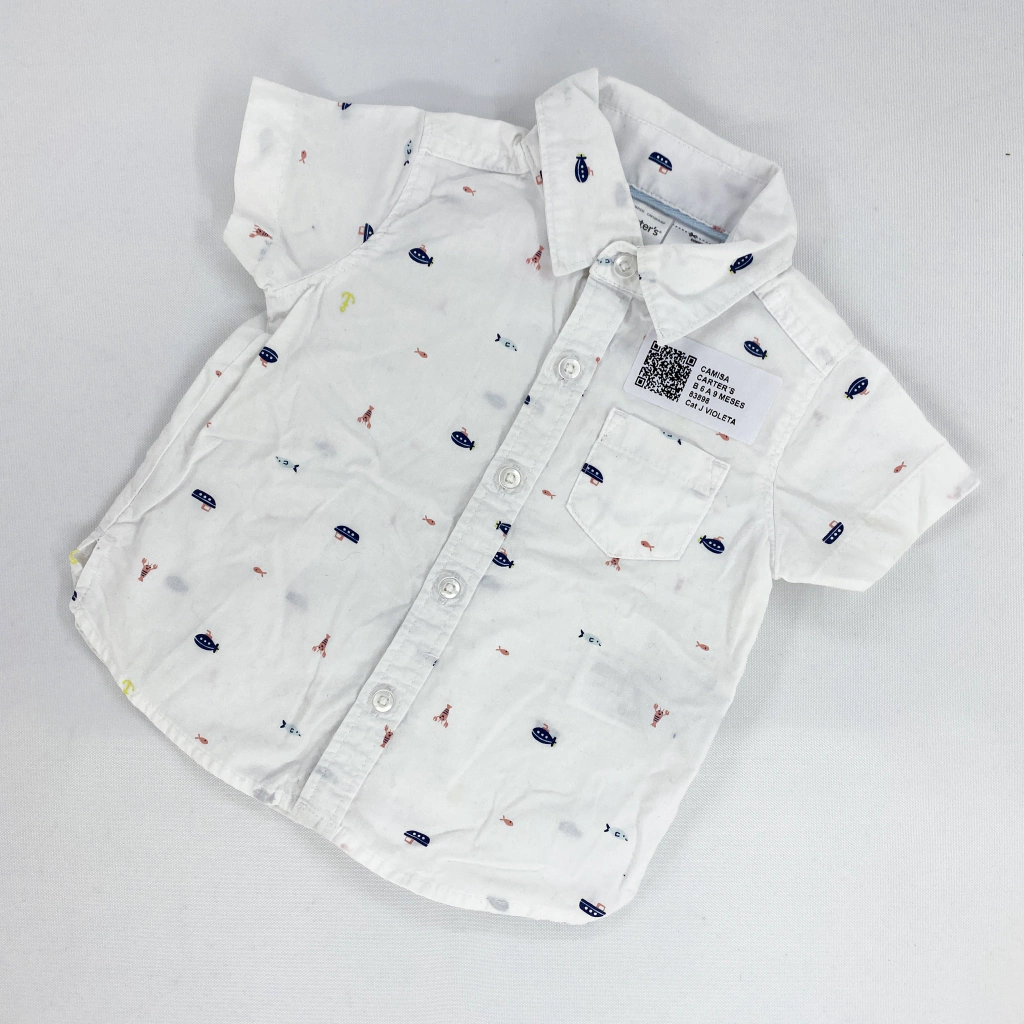 CAMISA-CARTER´S-T 6M