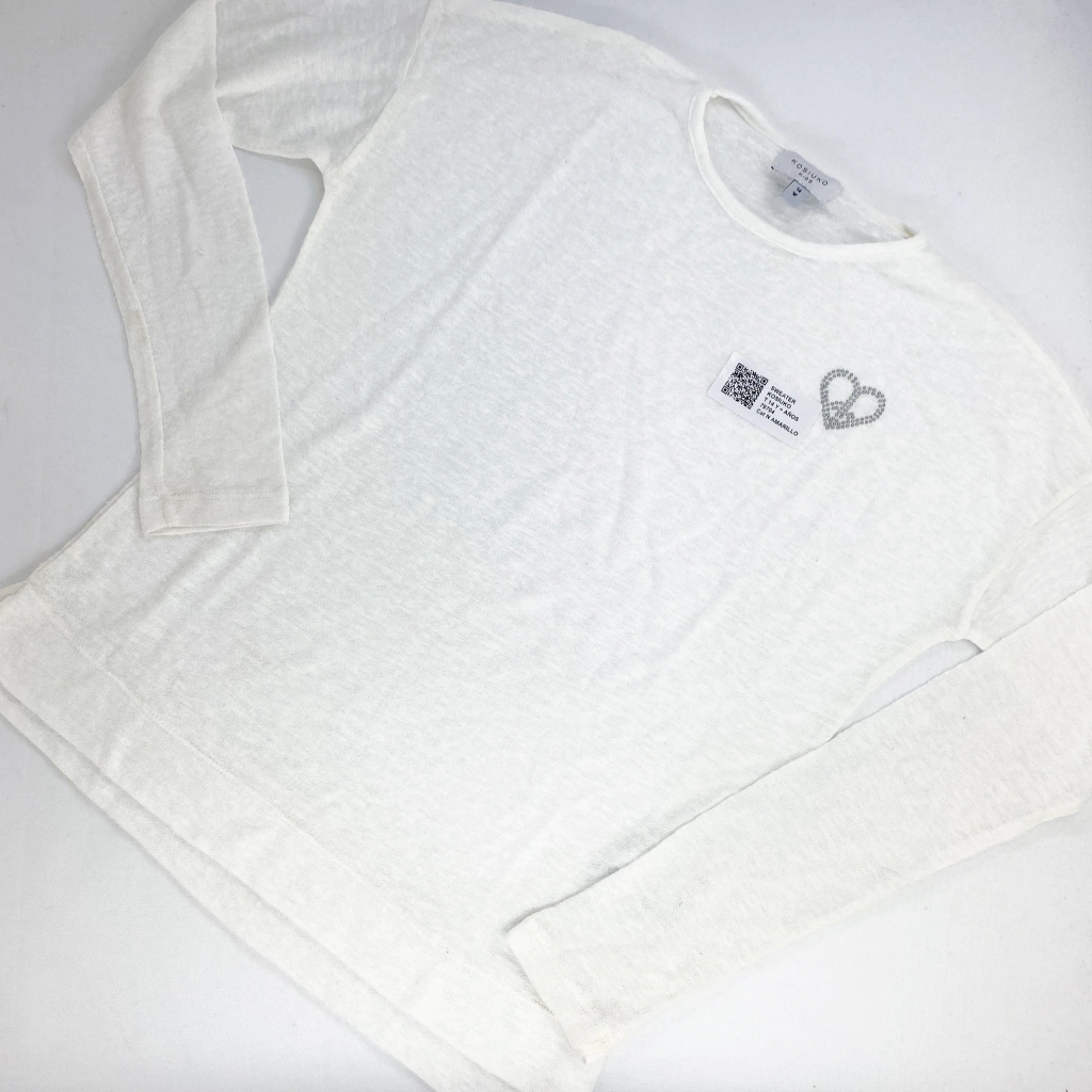 CON DETALLE / SWEATER -KOSIUKO-T 14 AÑOS