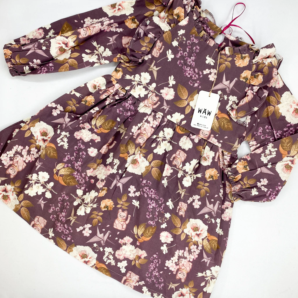 A ESTRENAR / VESTIDO-WAW KIDS-T4AÑOS
