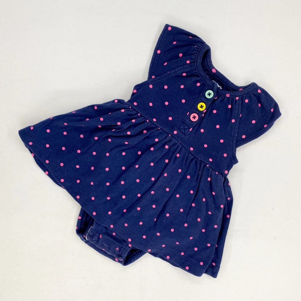 CON DETALLE / VESTIDO-CARTER´S-T 3 MESES