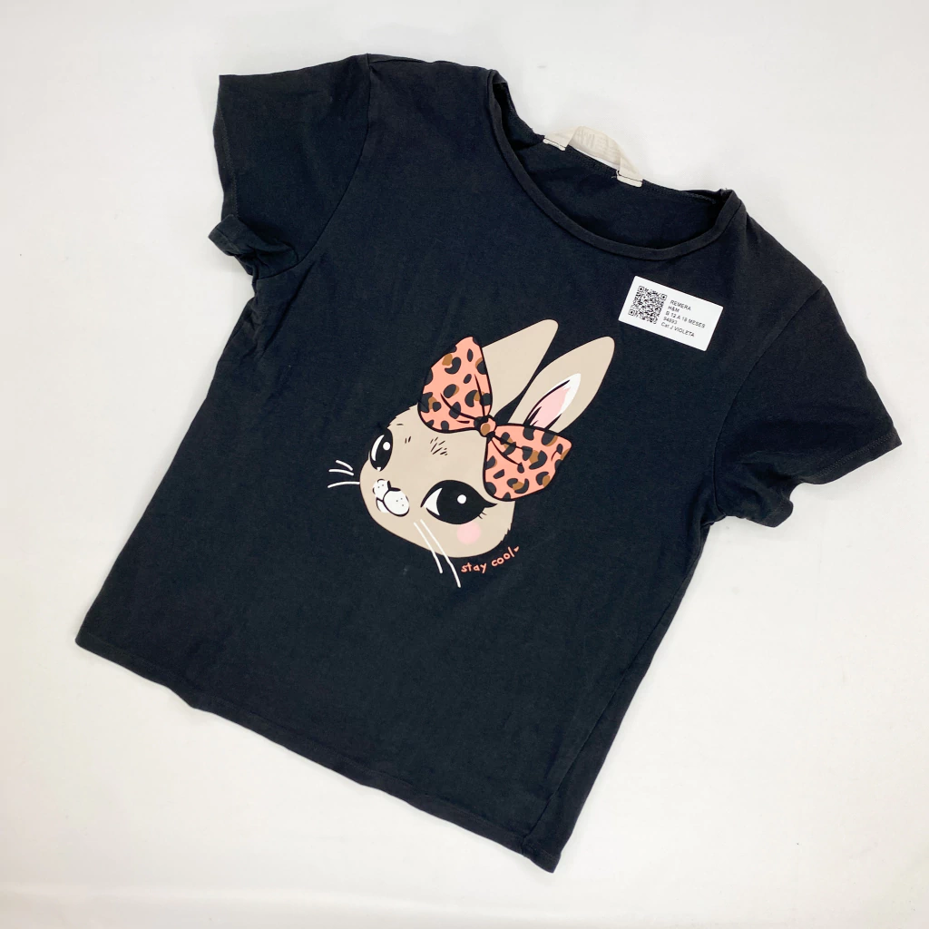CON DETALLE / REMERA-H&M-T 8-10 AÑOS