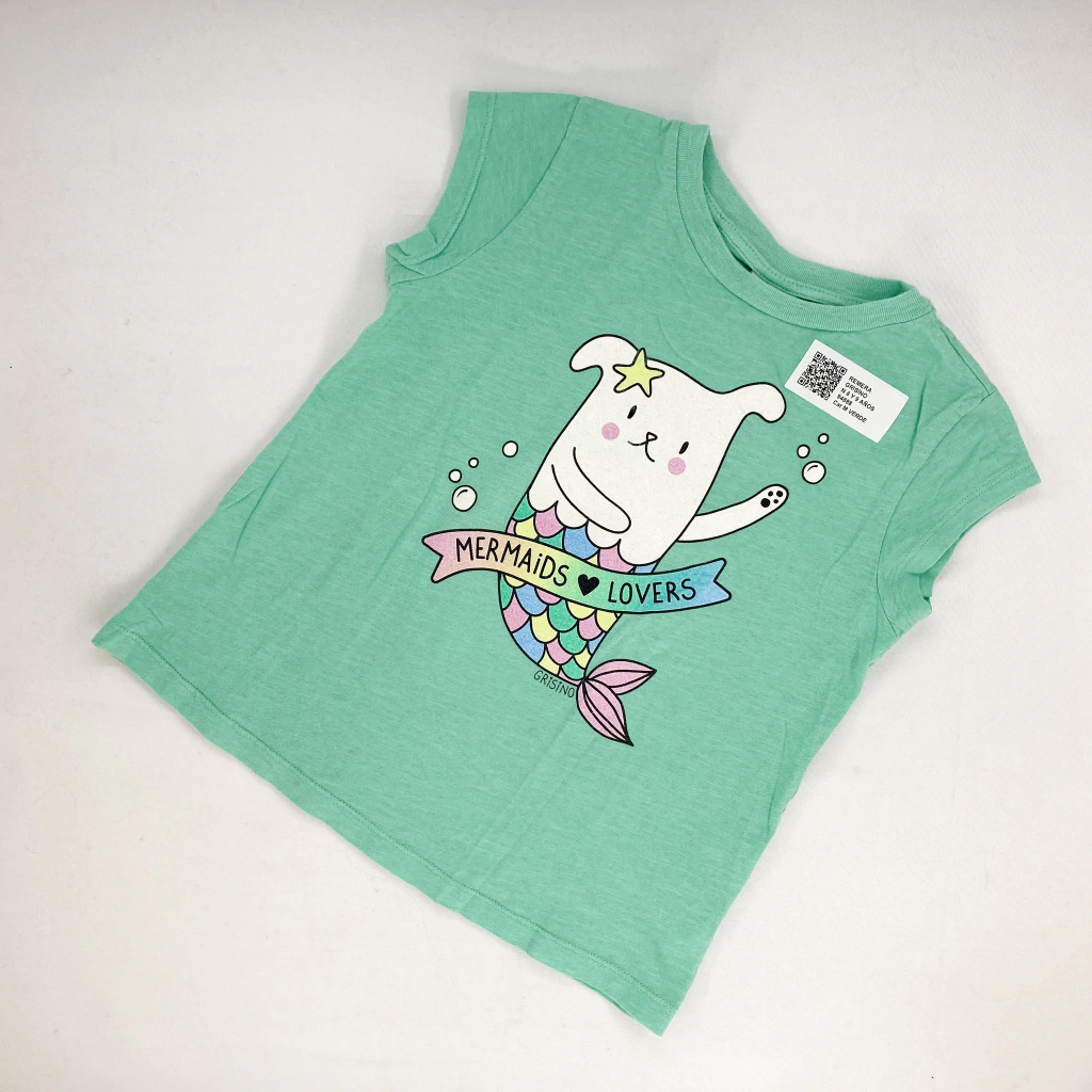 REMERA-GRISINO-T 9-10 AÑOS