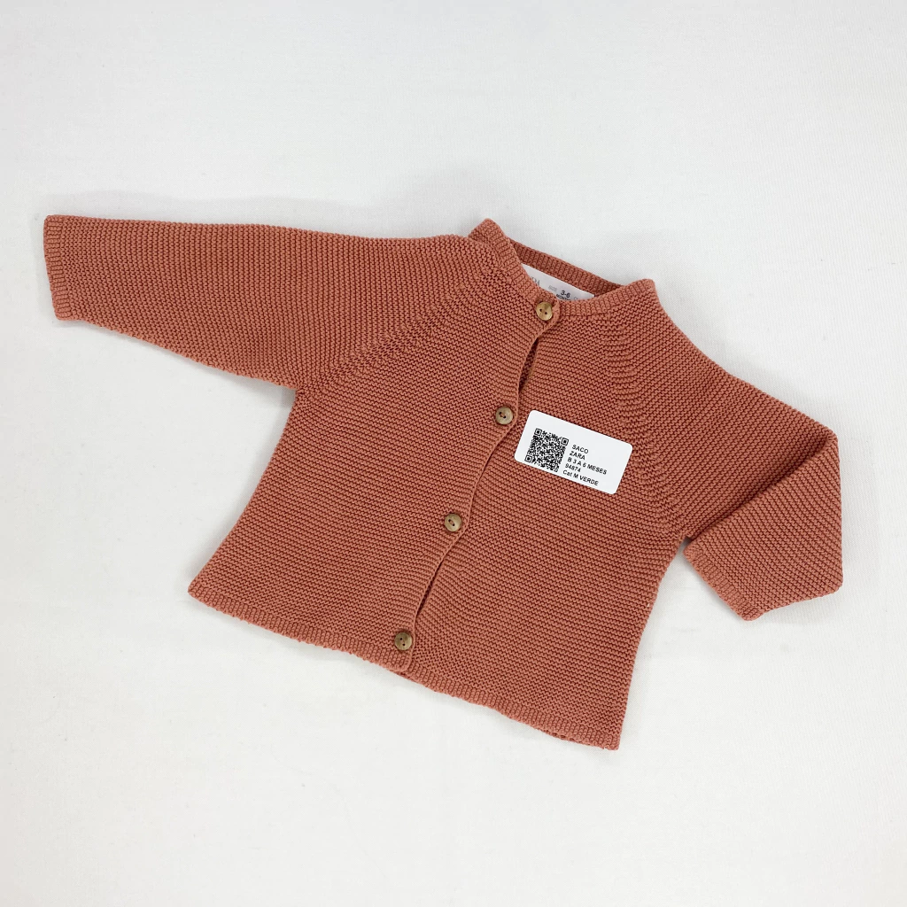 CON DETALLE / SACO-ZARA-T 3-6 MESES