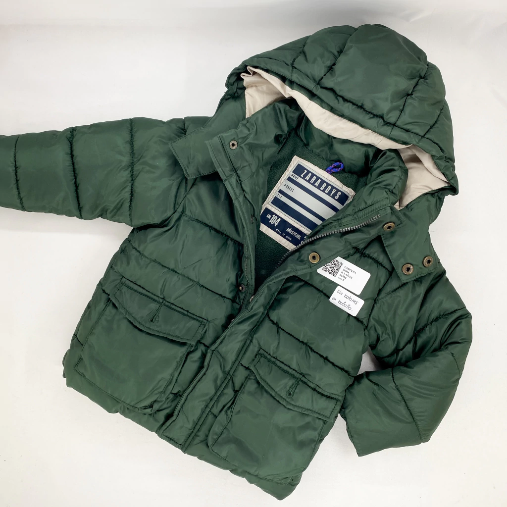 CON DETALLE / CAMPERA-ZARA-T 3-4 AÑOS