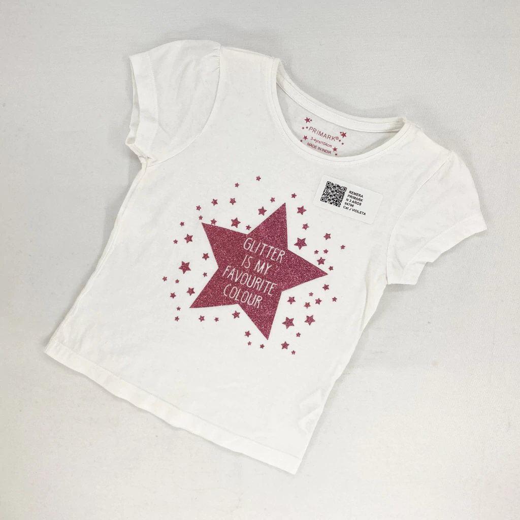 REMERA-PRIMARK-T 3-4 Y