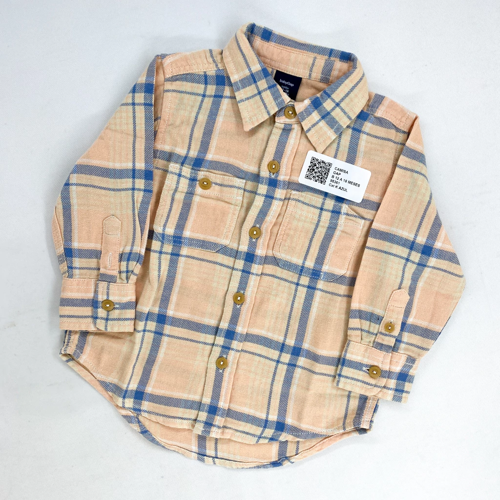 CAMISA-GAP-T 12-18 MESES