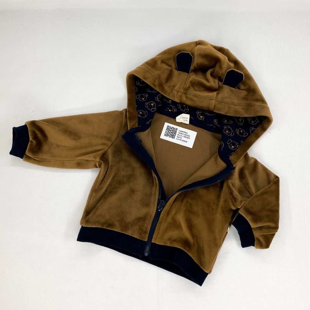 CAMPERA-TEDDY BOOM-T 0-3 MESES