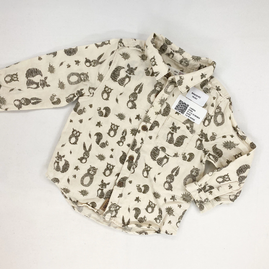 CON DETALLE / CAMISA-ZARA-T 12/18
