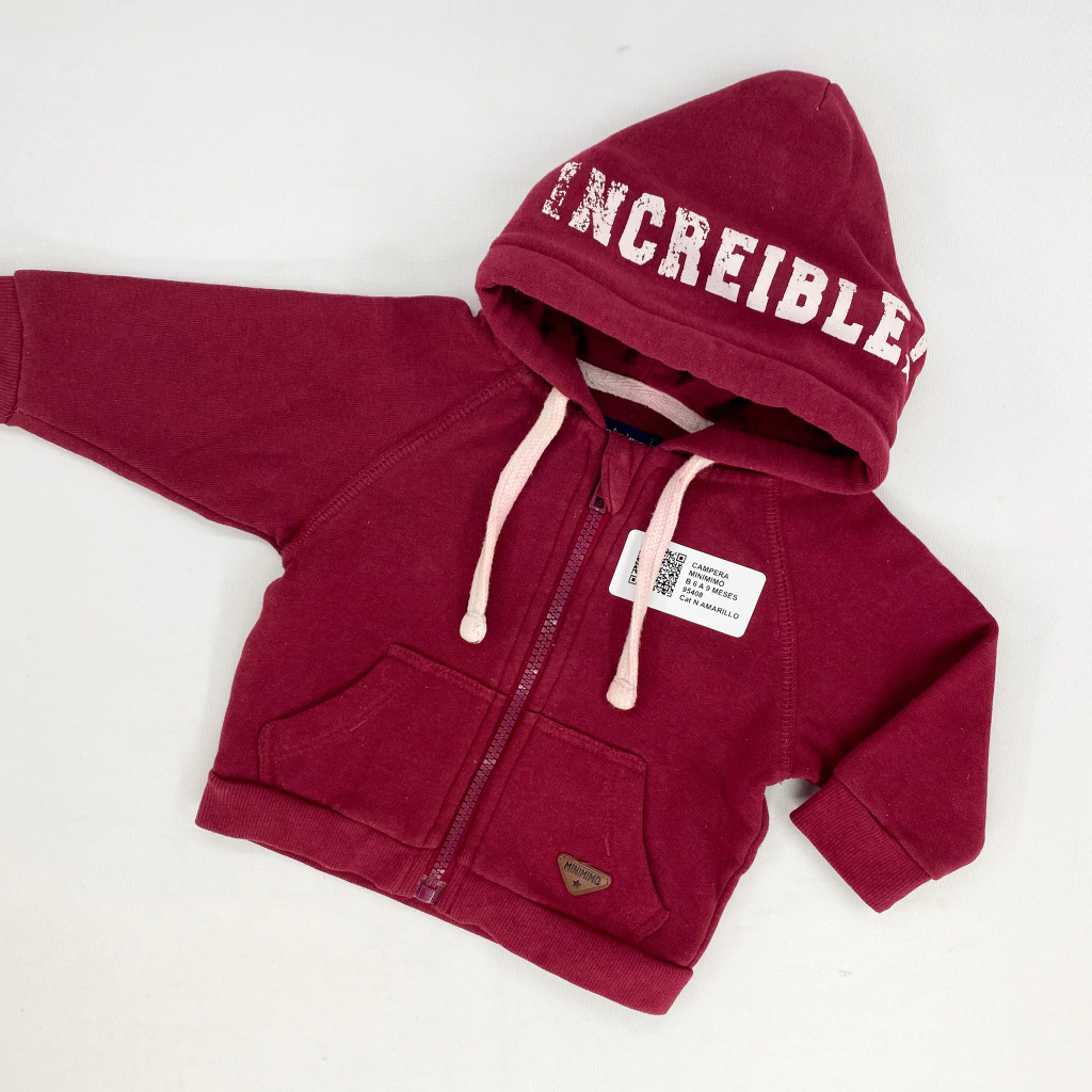 CON DETALLE / CAMPERA-MINIMIMO-T M -6 MESES