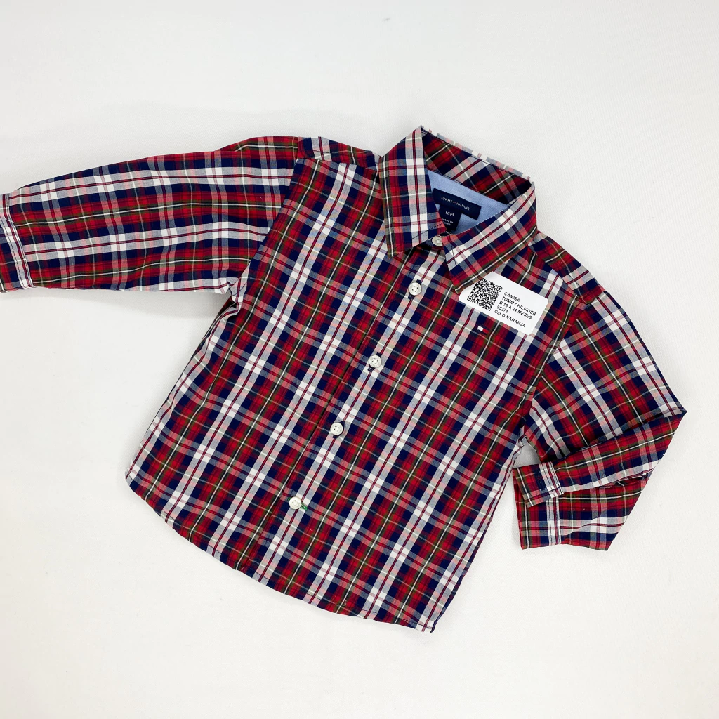CAMISA-TOMMY HILFIGER-T 18M