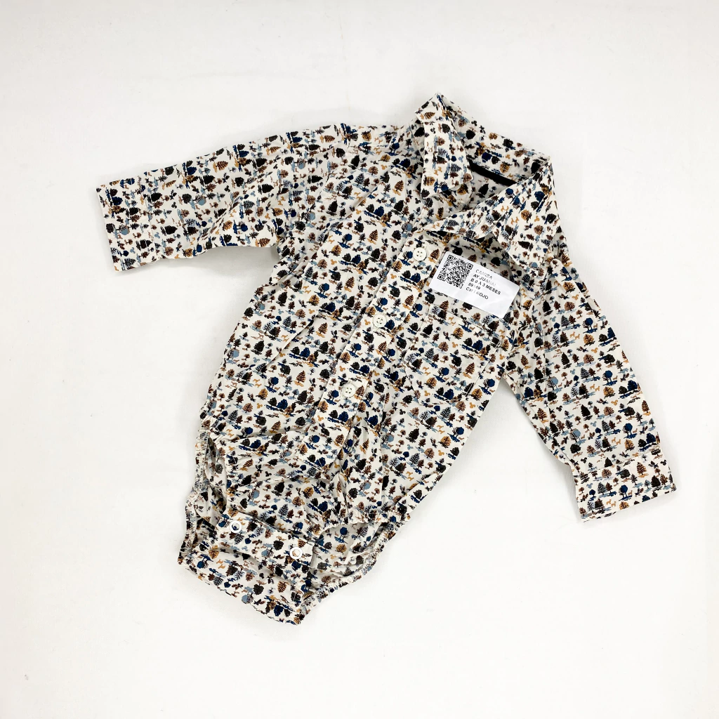 CAMISA-AY JUANA!-T 0-3 MESES