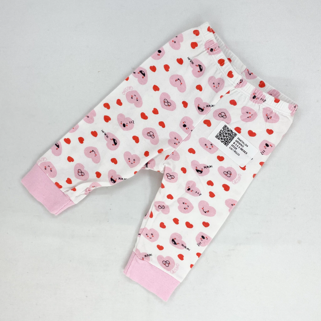 PANTALON-GRISINO-T 3-6 MESES