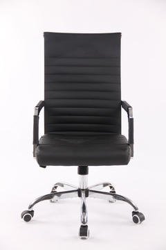 Silla Aluminum ejecutiva respaldo alto OFI240 (Negro) - comprar online
